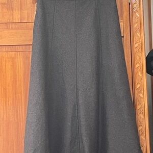 GAP Charcoal A-Line Skirt